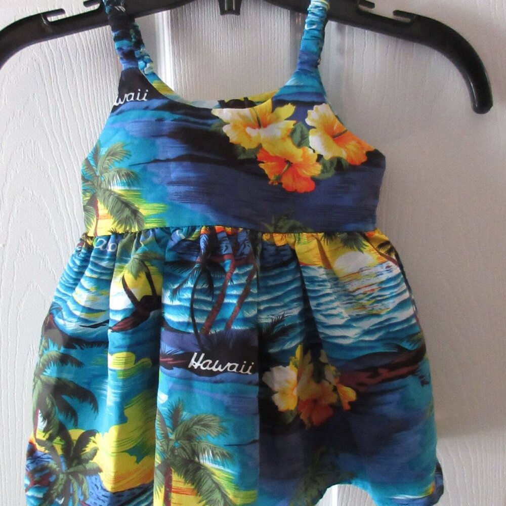 Ali'i Fashions Hawaii Aloha Dress Girls Size 2